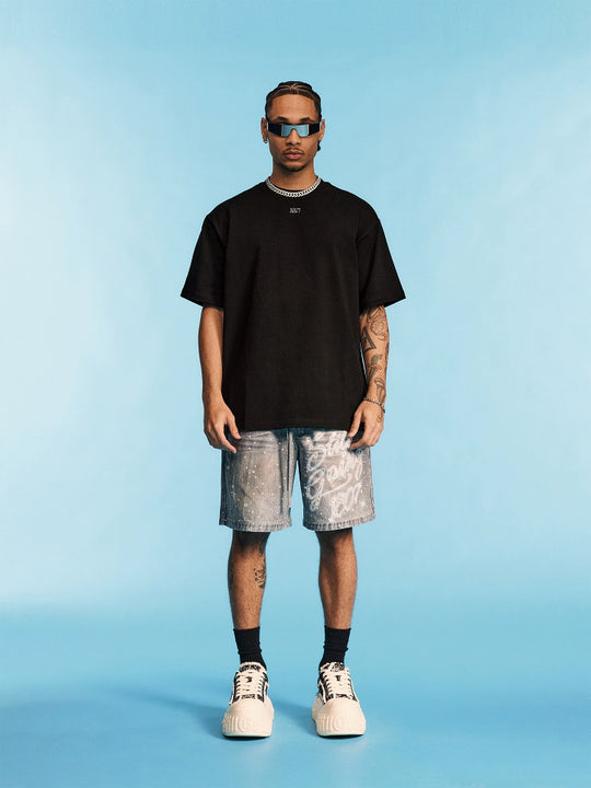 1807 SWAROVSKI Crystal Logo Tee | Face 3 Face