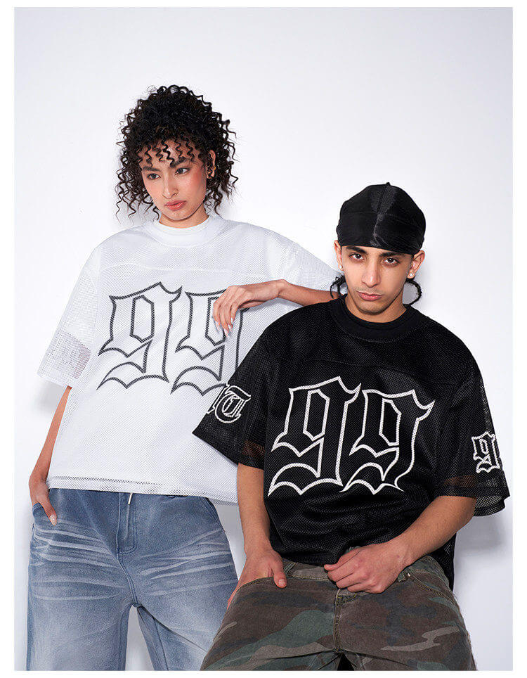 F3F Select 99 Cross Print Mesh Short Sleeve Jersey | Face 3 Face