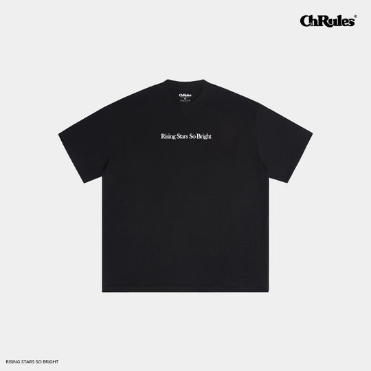 Cashrules / CHRULES Basic Letter Daily Slogan Logo Tee | Face 3 Face