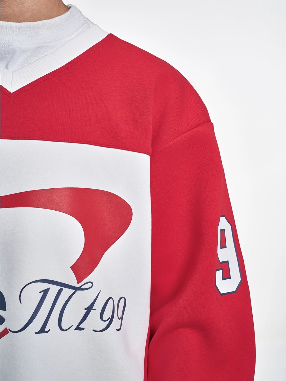 F3F Select Graphic Air Cotton Long Sleeve Hockey Jersey | Face 3 Face