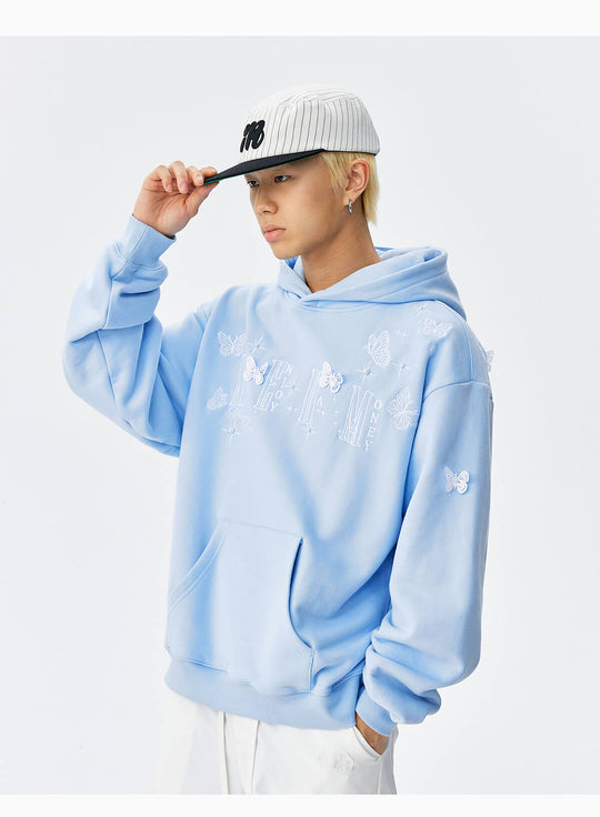 MEDM 3D Butterfly Logo Hoodie | Face 3 Face