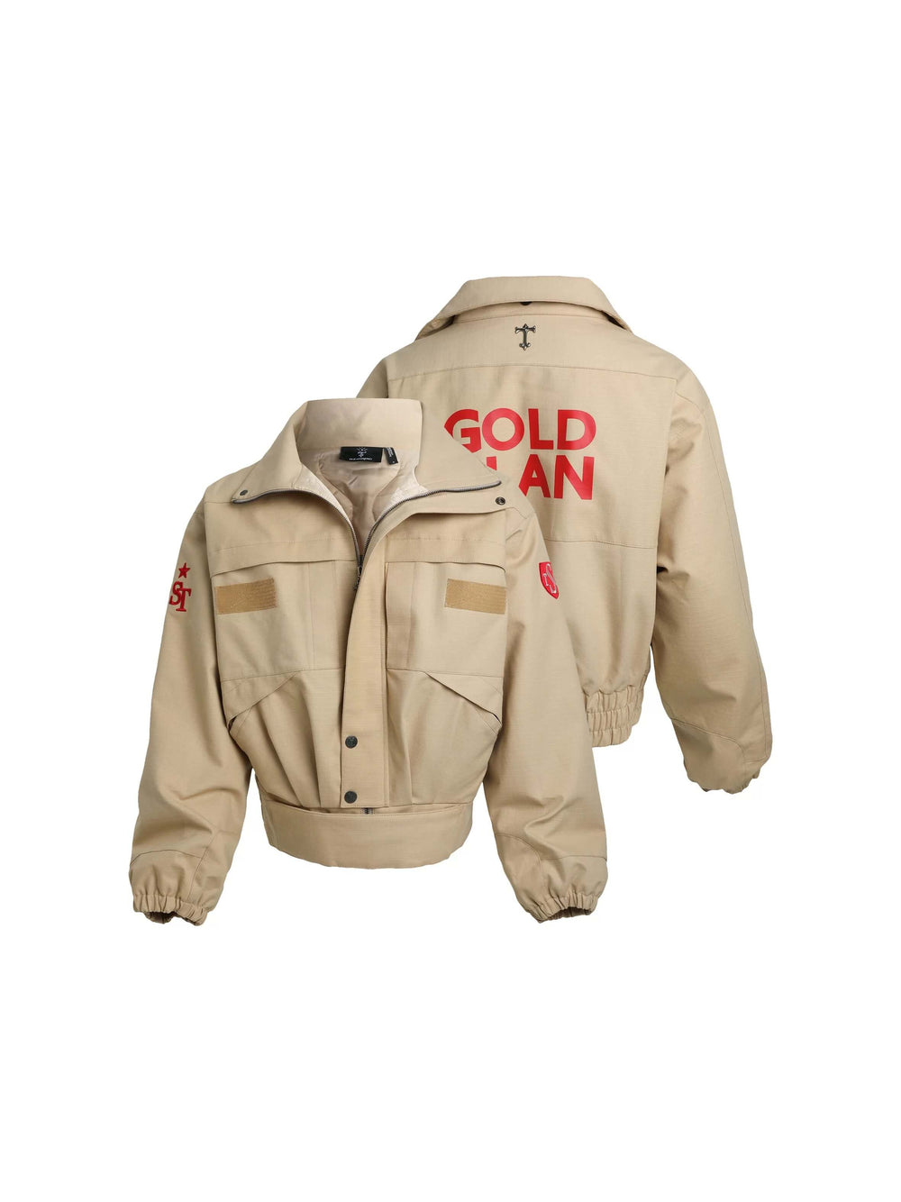 STEEPC Velcro Puffer Short Work Jacket | Face 3 Face