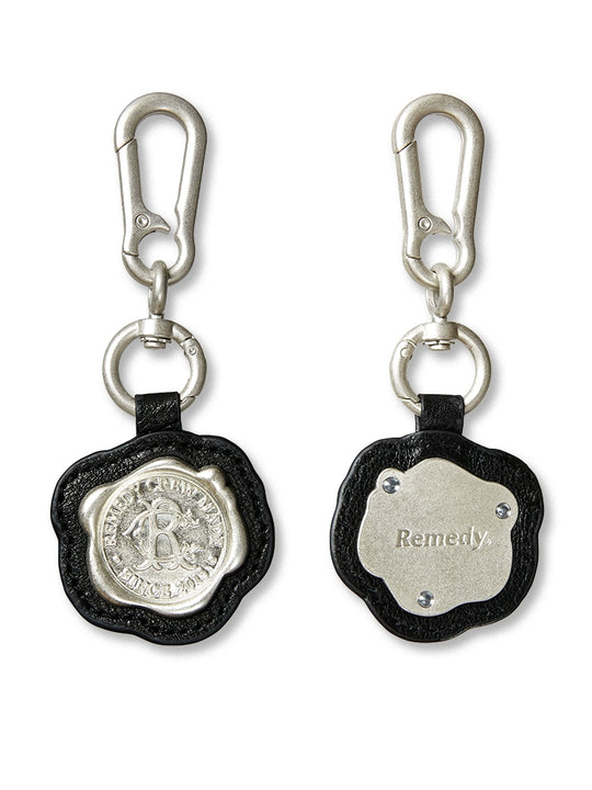Remedy Metal Wax Seal Keychain Charm | Face 3 Face