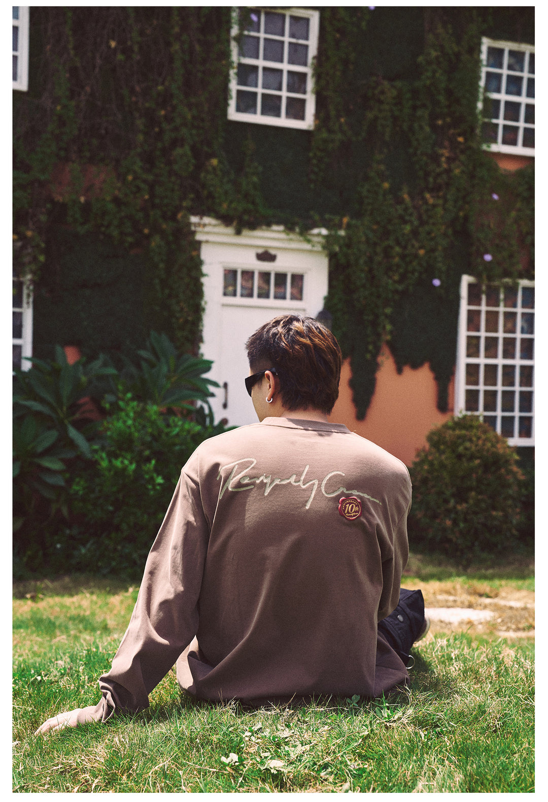 Remedy 3D Wax Seal and Cracked Logo Print Long Sleeve Tee | Face 3 Face