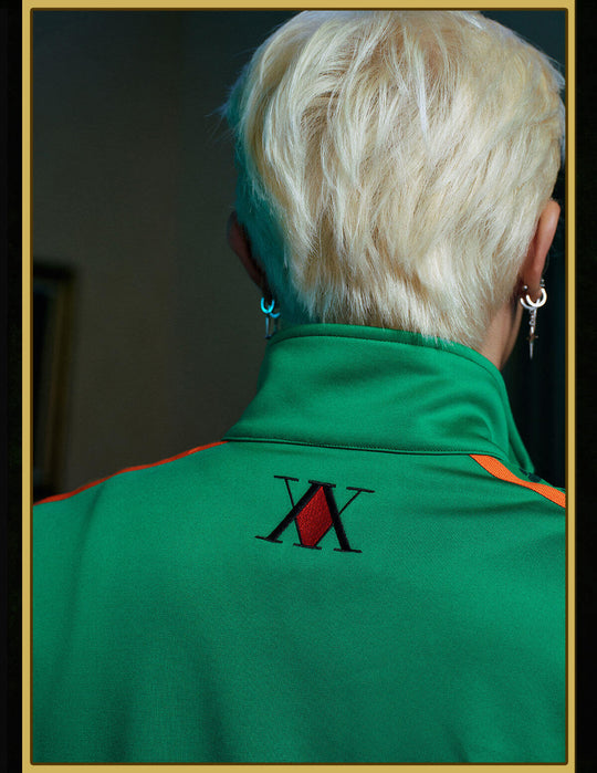 MEDM × HUNTER×HUNTER Character Icon Color Block Track Jacket