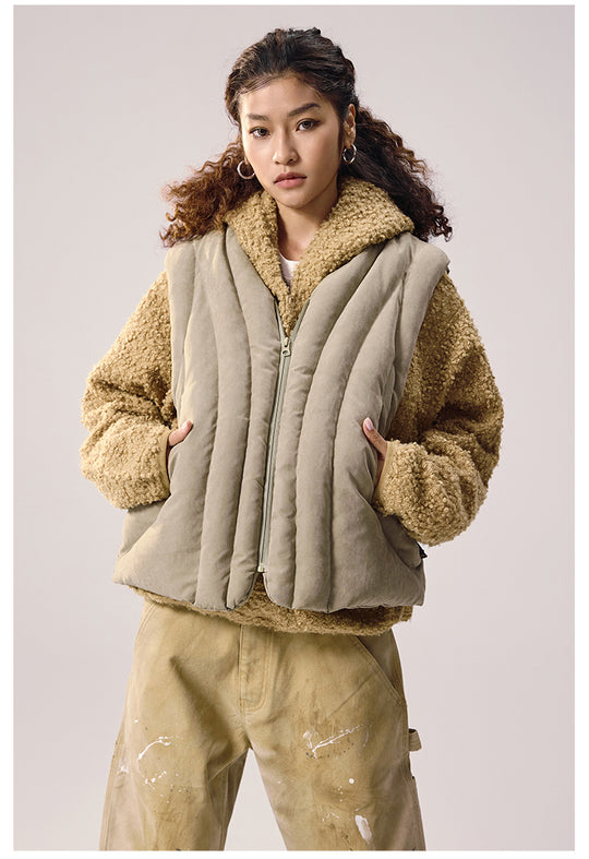 Remedy Camouflage Stitch Down Vest | Face 3 Face