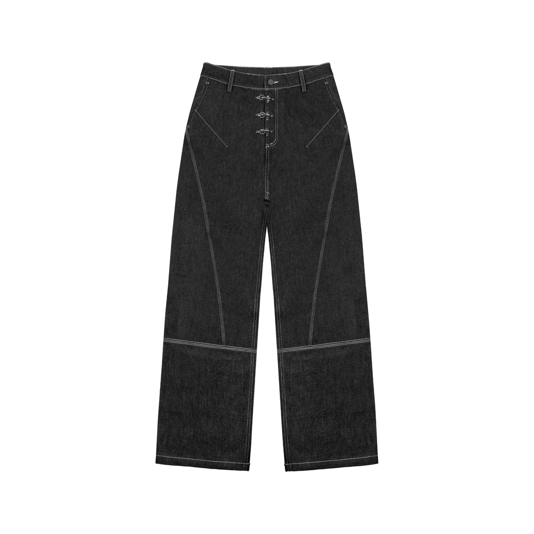 ANTIDOTE 3D Cut Stitched Denim Jeans | Face 3 Face