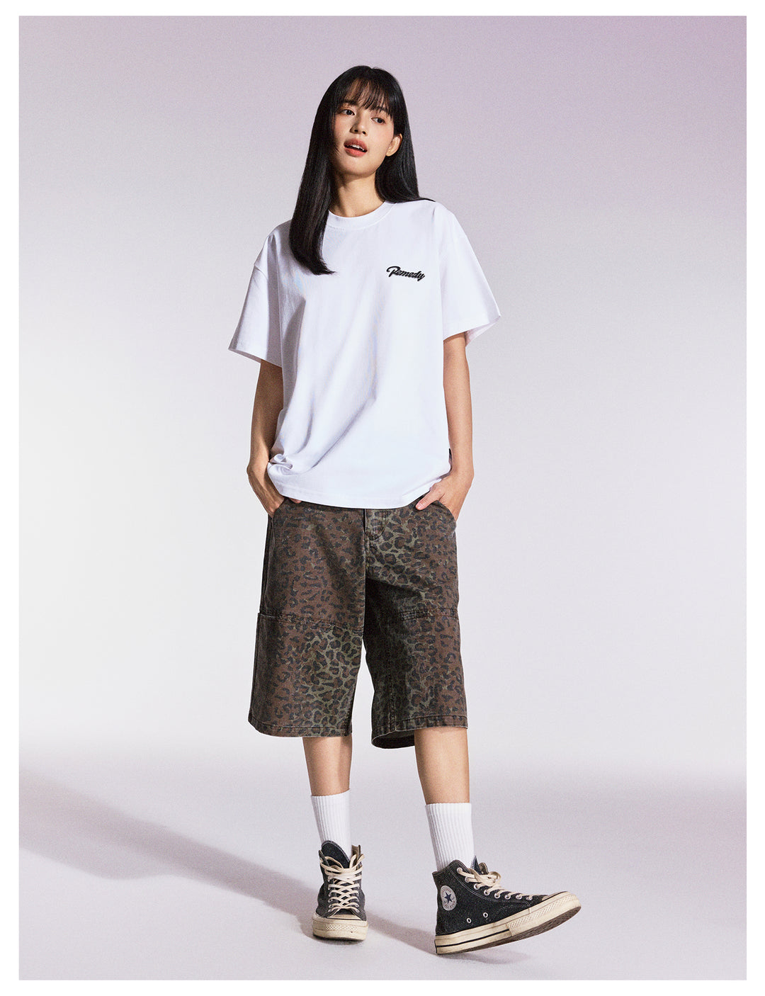 Remedy Diamond Pattern Logo Print Tee | Face 3 Face