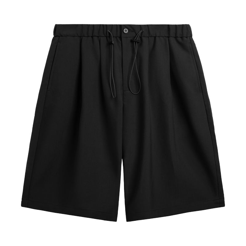 F3F Select Two Tuck Wide Legged Casual Suit Shorts