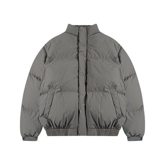 1807 Arrangement Font Embroidered  Down Jacket | Face 3 Face