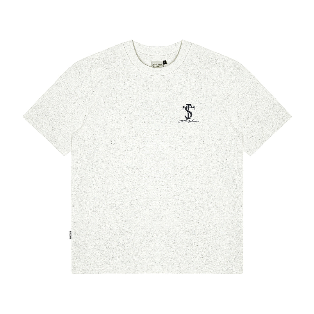 Small Town Kid Classic Logo Embroidered Small Label Tee | Face 3 Face
