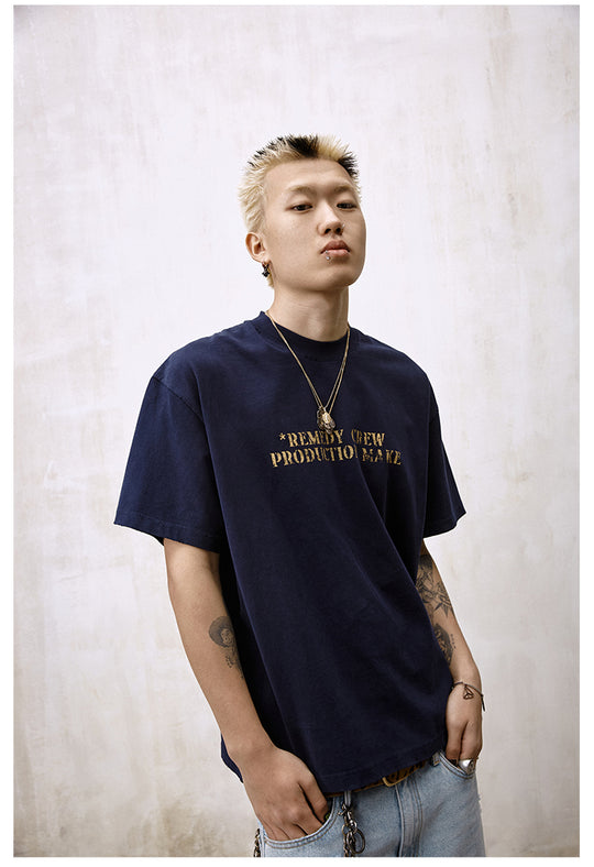 Remedy Faded Print Destruction Tee | Face 3 Face