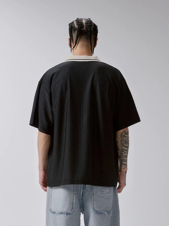 F2CE Stripe Color Block Polo Soccer Jersey | Face 3 Face