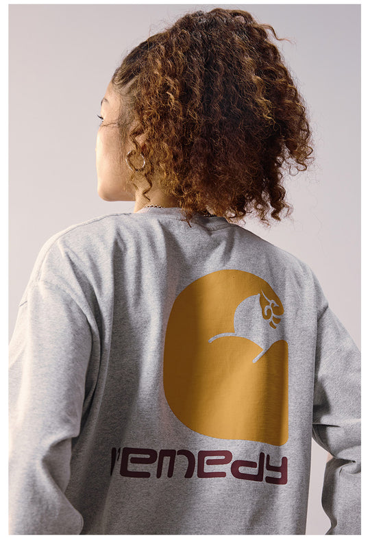 Remedy Biceps Inspired Print Long Sleeve Tee | Face 3 Face