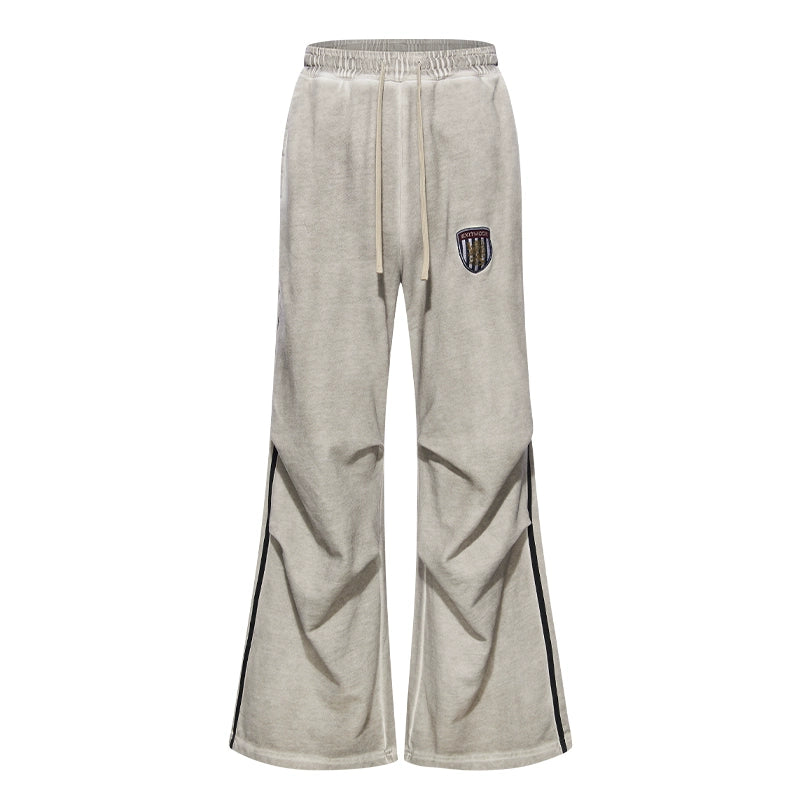 BLIND NO PLAN Distressed Washed Baggy Sport Sweatpants | Face 3 Face