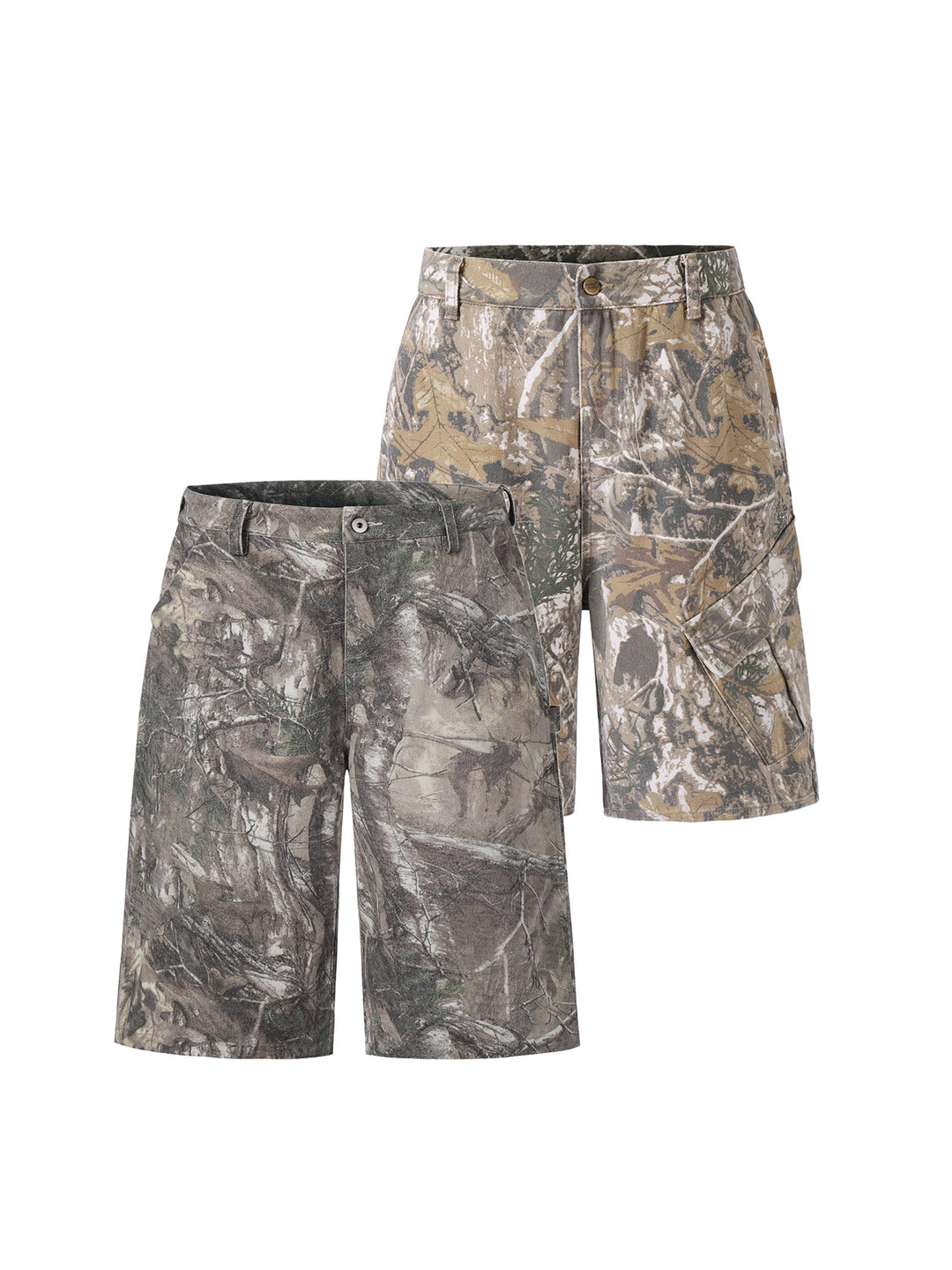 NOVACAM Tree Camouflage Work Baggy Shorts | Face 3 Face
