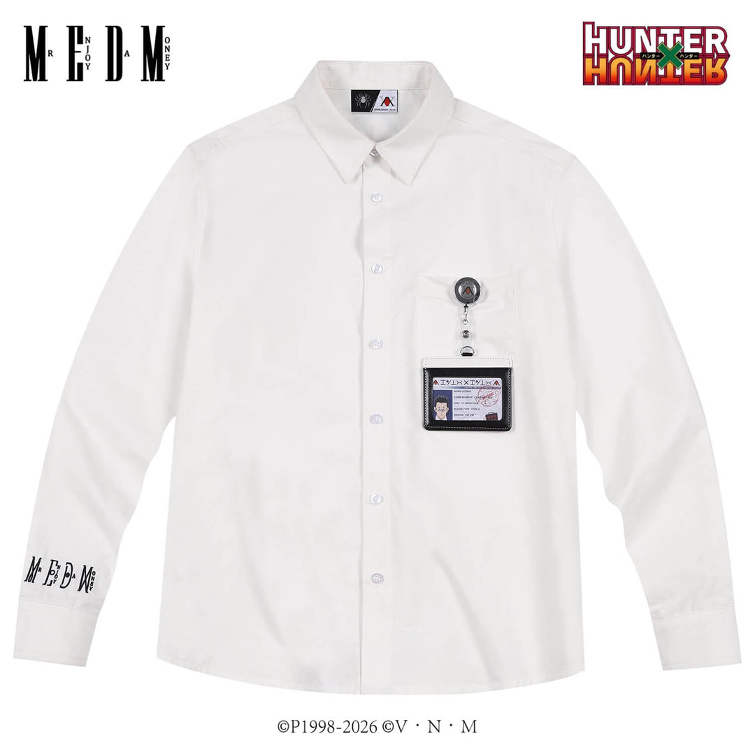 MEDM × HUNTER×HUNTER Leorio Long Sleeve Shirt | Face 3 Face