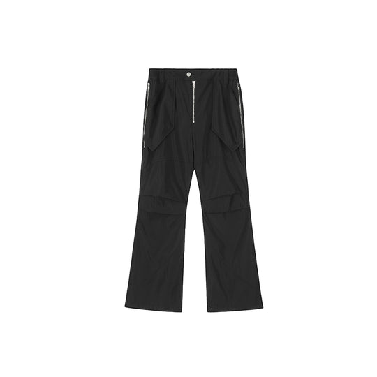 Achock Multi Zipper Patchwork Pockets Work Pants | Face 3 Face