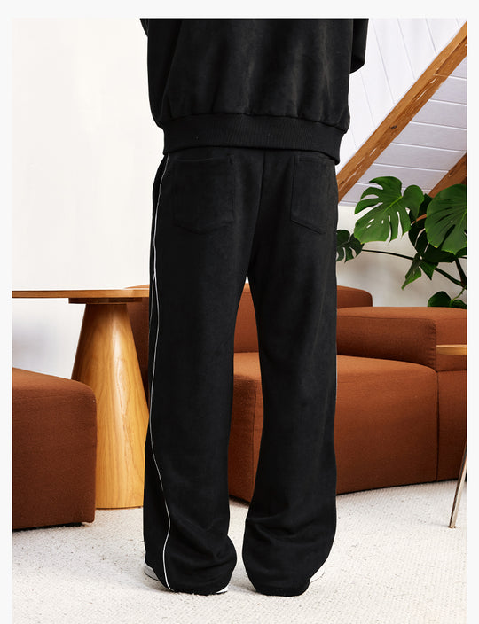 MEDM Suede Track Pants | Face 3 Face