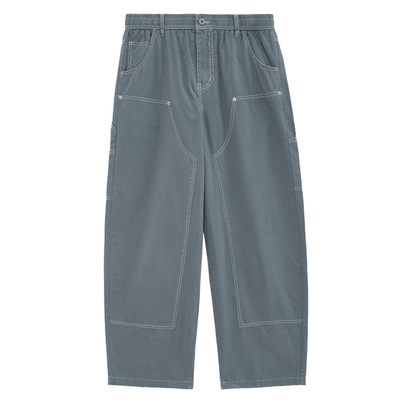 F3F Select Washed Lumberjack Wide Legged Work Pants