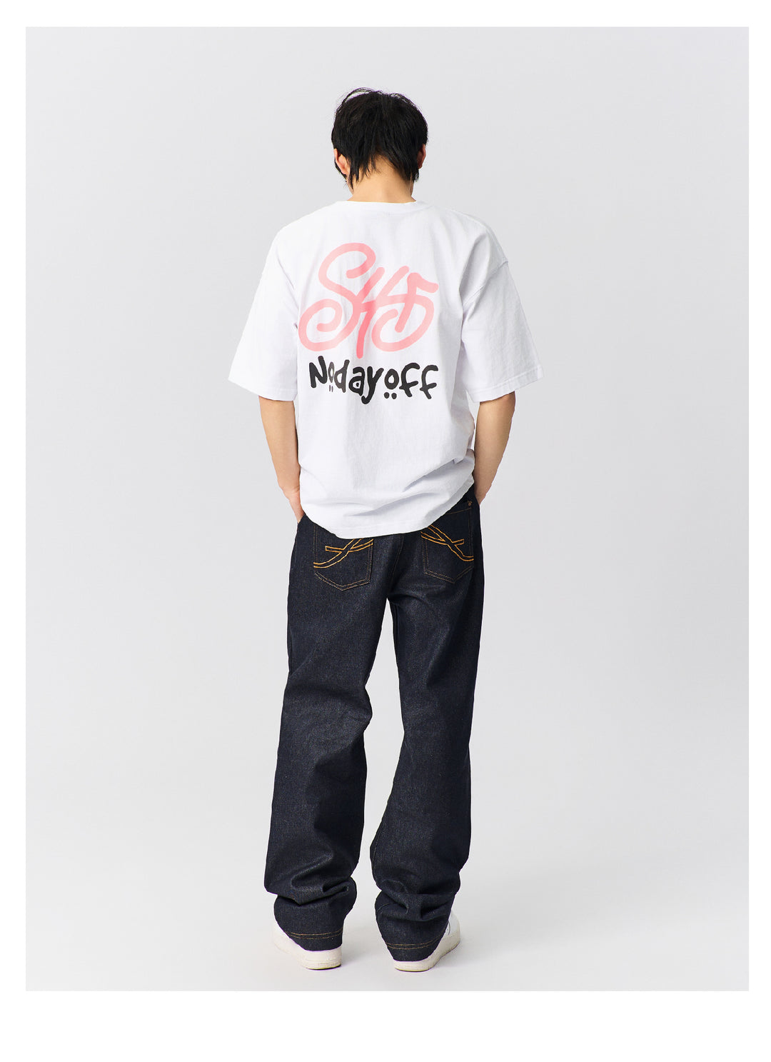 S45 Handwritten Logo Printed Tee | Face 3 Face