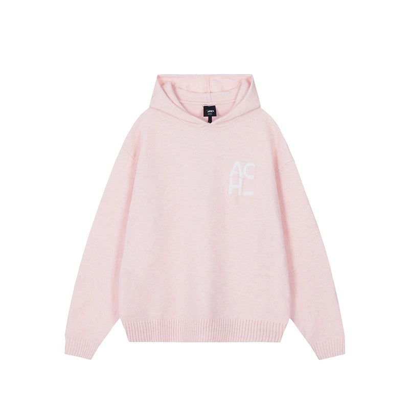 Achock Logo Knit Hoodie | Face 3 Face