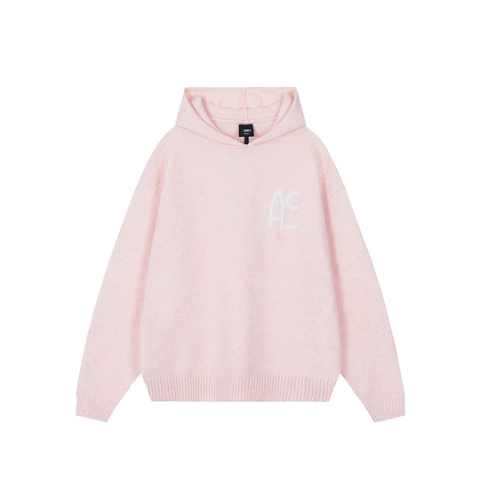 Achock Logo Knit Hoodie | Face 3 Face