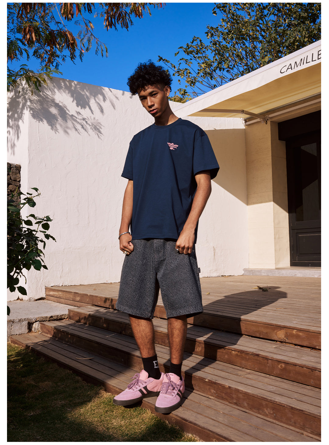 Remedy Graffiti Foam Print Cool Touch Tee | Face 3 Face