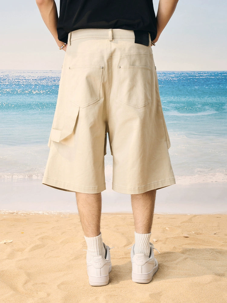 Harsh and Cruel 3D Pleated Work Shorts | Face 3 Face