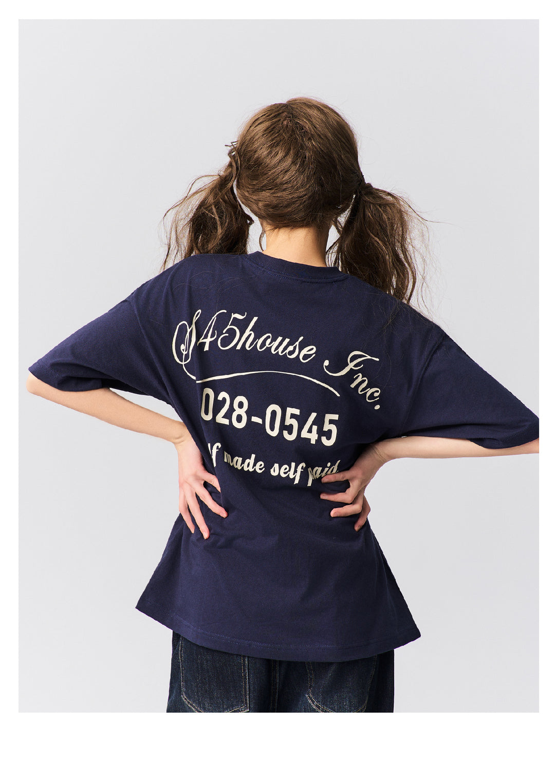 S45 Text Typography Printed Tee | Face 3 Face