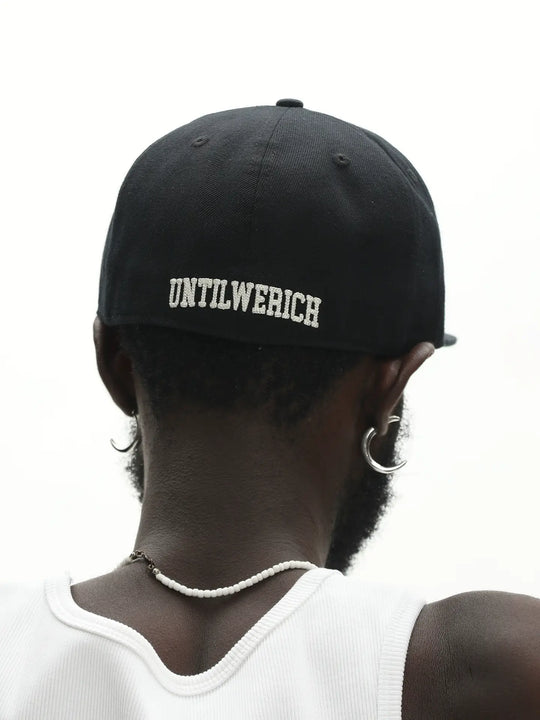 UNTILWERICH 3D Embroidered Front Baseball Cap | Face 3 Face