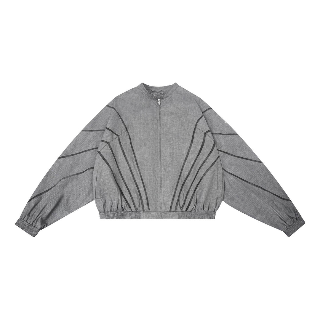 1807 Faded Wash Ripstop Track Jacket | Face 3 Face