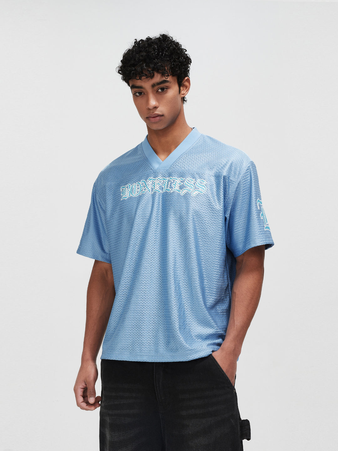 BONELESS Mesh Printed Hockey Jersey | Face 3 Face