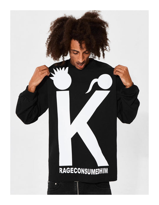 KARMANISTIC Big K Logo Long Sleeve Tee | Face 3 Face