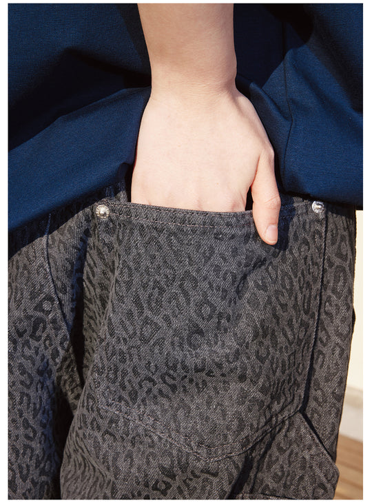 Remedy Leopard Work Painter Pants | Face 3 Face