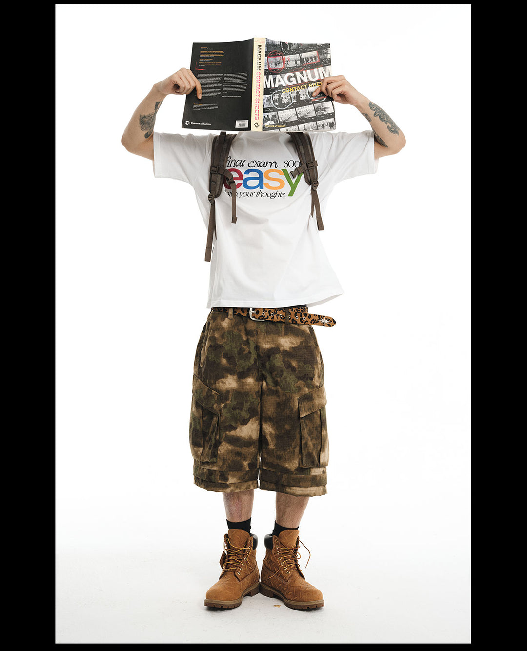 NOVACAM easy Letters Print Tee | Face 3 Face