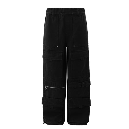 Small Town Kid Multi Pocket Utility Cargo Pants | Face 3 Face