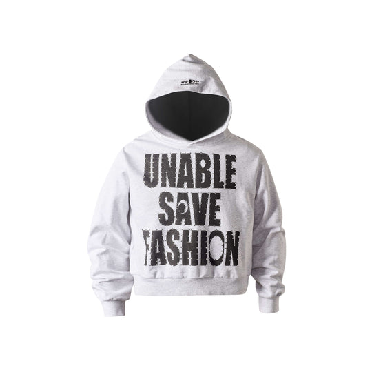 KARMANISTIC Rhinestone Embellished Slogan Print Hoodie | Face 3 Face