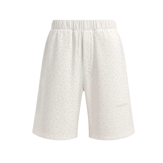 KARMANISTIC All Over Rhinestone Baggy Sweat Shorts | Face 3 Face