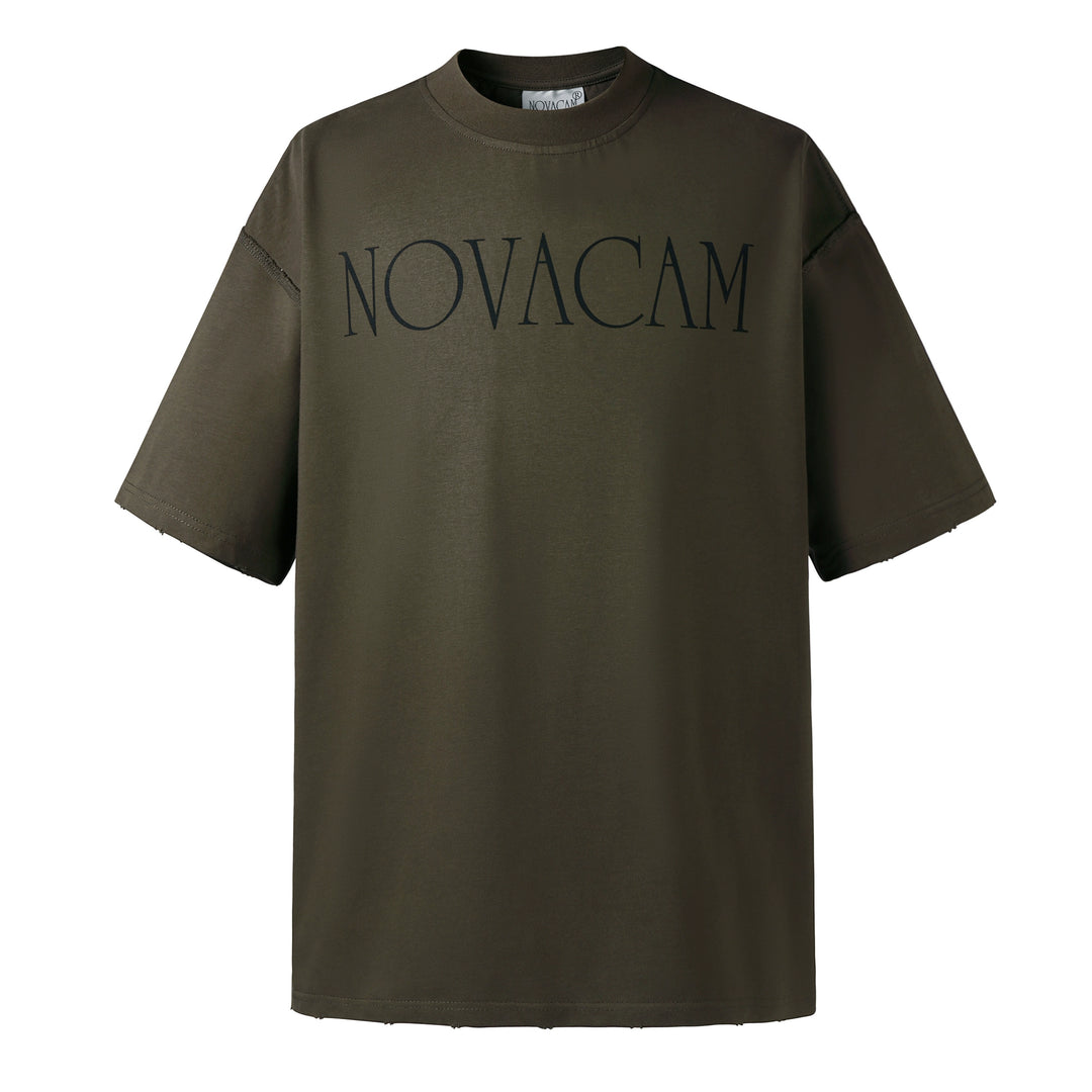 NOVACAM Simple Logo Ground Edge Backstitch Tee | Face 3 Face