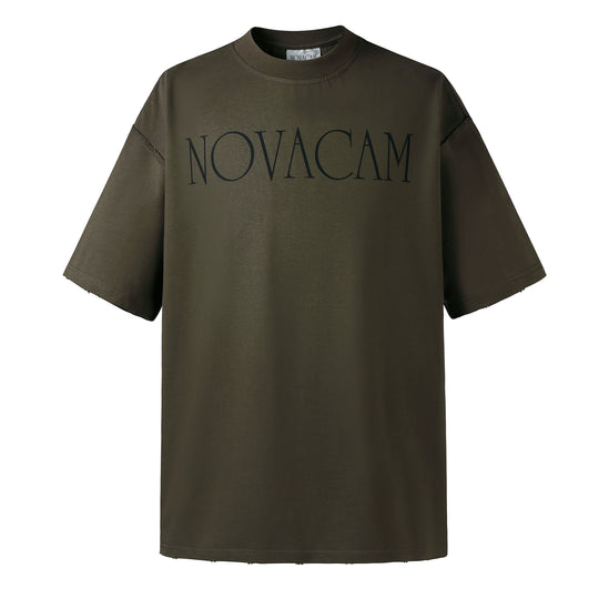 NOVACAM Simple Logo Ground Edge Backstitch Tee | Face 3 Face