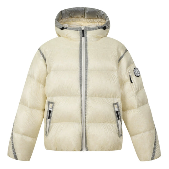 MEDM Hooded Sheer Down Jacket | Face 3 Face