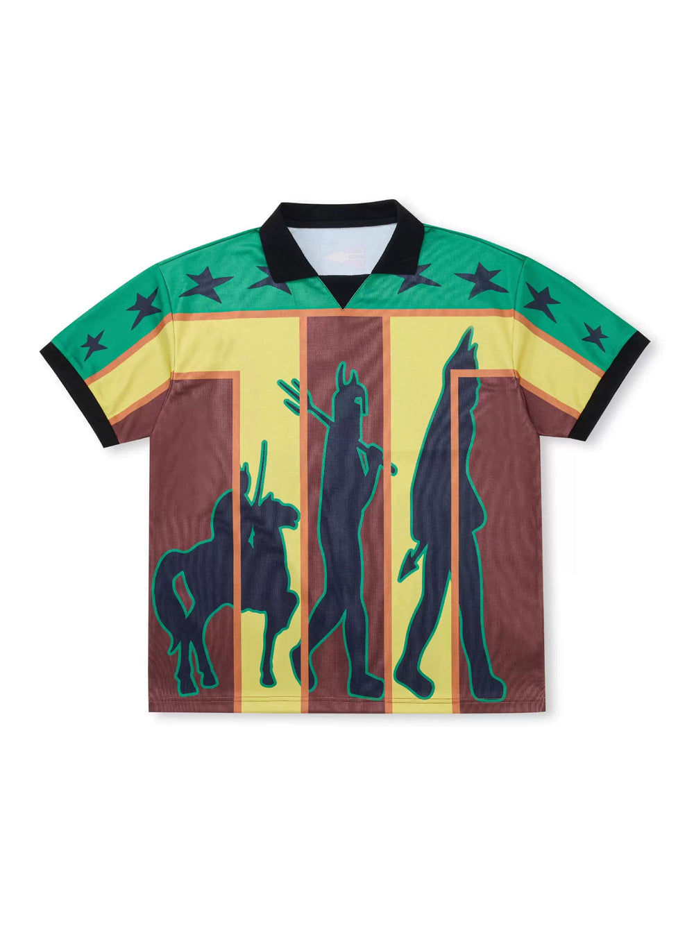 EVILKNIGHT(EK) Graffiti Star Jersey Polo | Face 3 Face