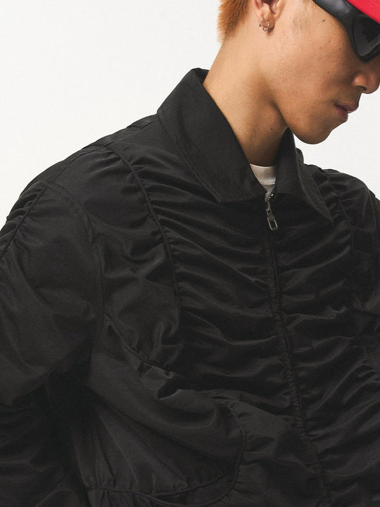 EMPTY REFERENCE Functional Pleated Jacket | Face 3 Face
