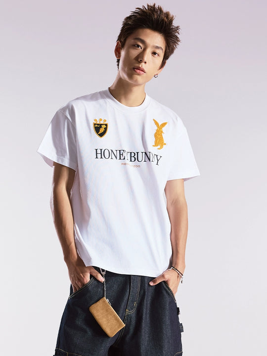 Remedy HONEYBUNNY Rabbit Embroidery Tee | Face 3 Face