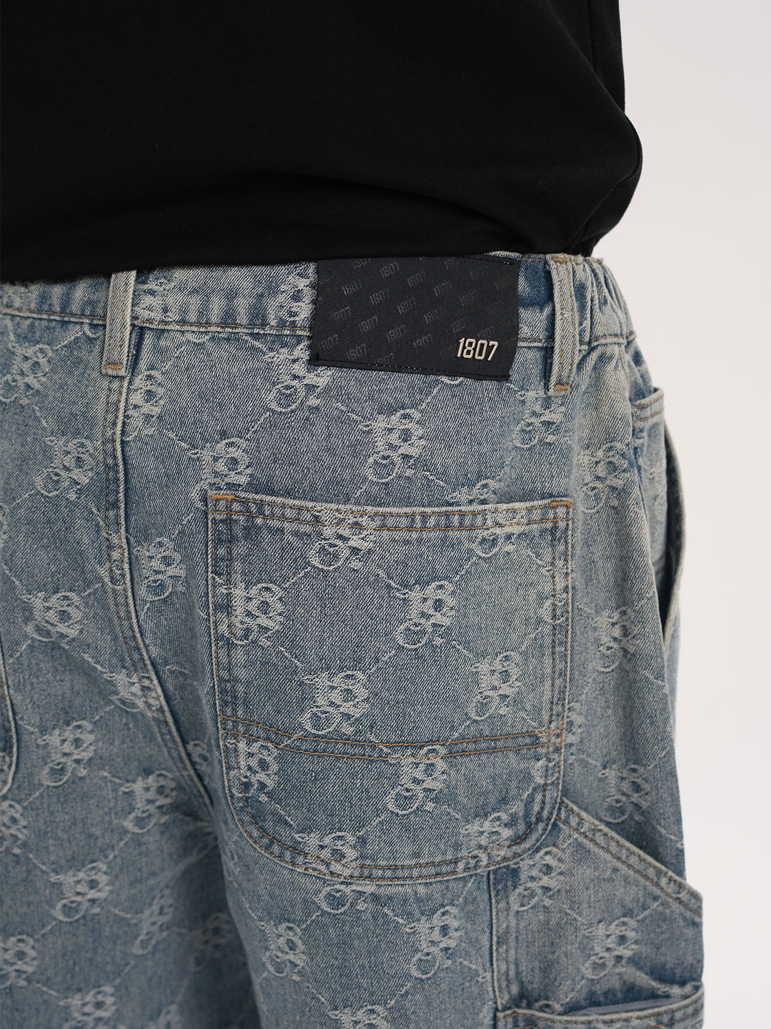 1807 Full Logo Custom Jeans | Face 3 Face