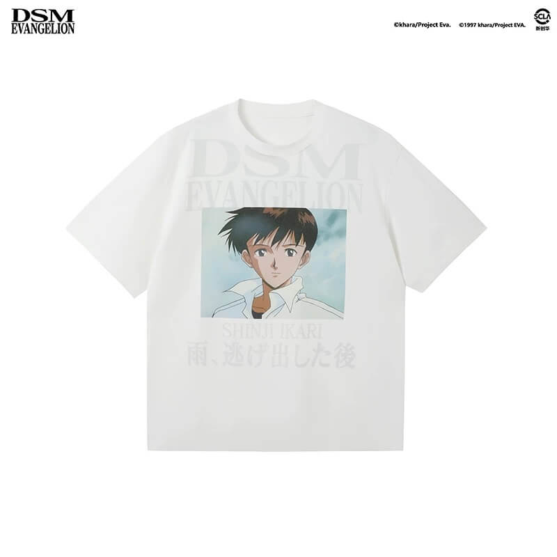 DSM x EVA Character Graphic Print Quick Dry Short Sleeve Tee
