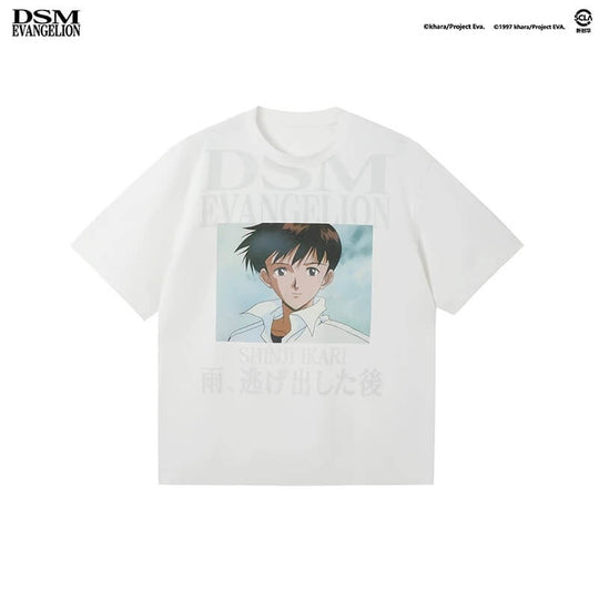 DSM x EVA Character Graphic Print Quick Dry Short Sleeve Tee