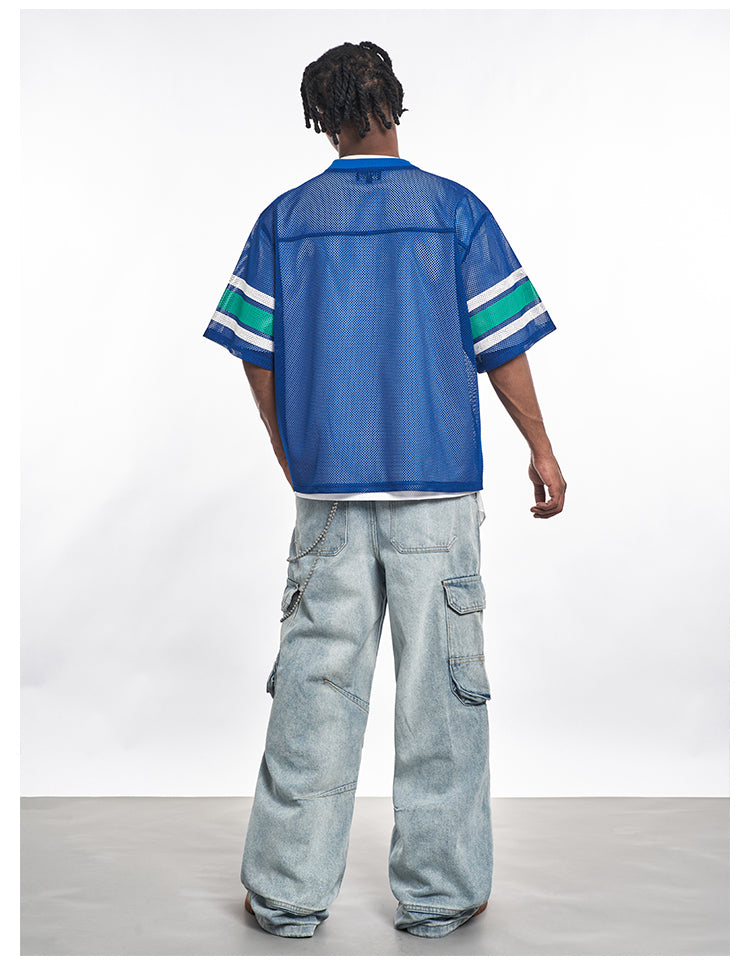 F3F Select Letter Printed Mesh Hockey Jersey | Face 3 Face