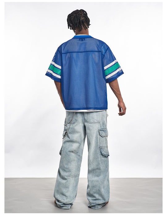 F3F Select Letter Printed Mesh Hockey Jersey | Face 3 Face